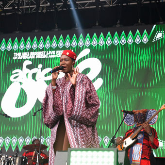 Liverpool music photographer David J Colbran covers the Africa Oye Festival for specialist photography agency.